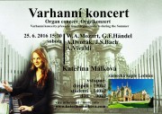 Varhanní koncert v Lednici na Moravě 25.6. 15:30h